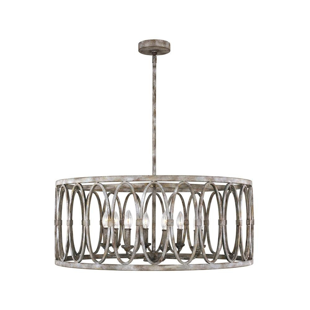 Visual Comfort Studio Patrice 8 Light Large Lantern Deep Abyss