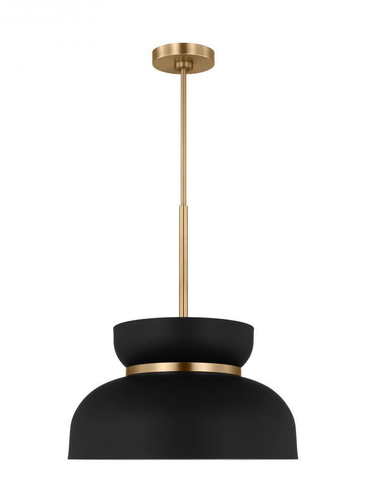 Visual Comfort Studio Pemberton Medium Pendant Midnight Black
