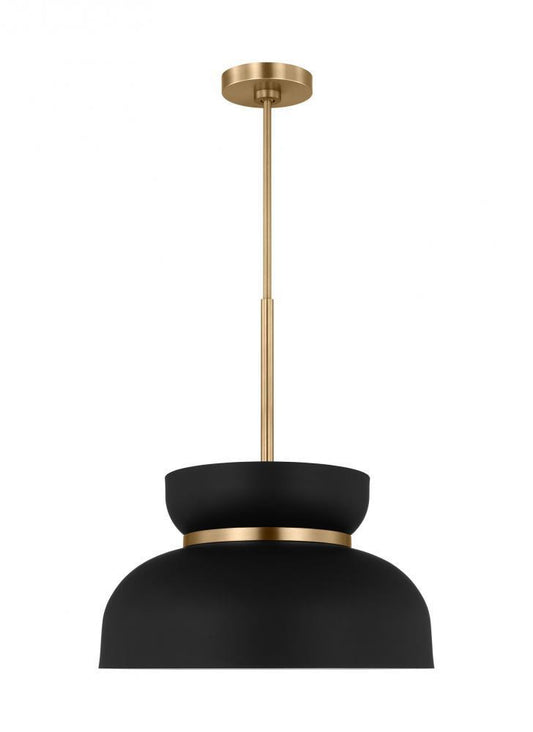 Visual Comfort Studio Pemberton Medium Pendant Midnight Black