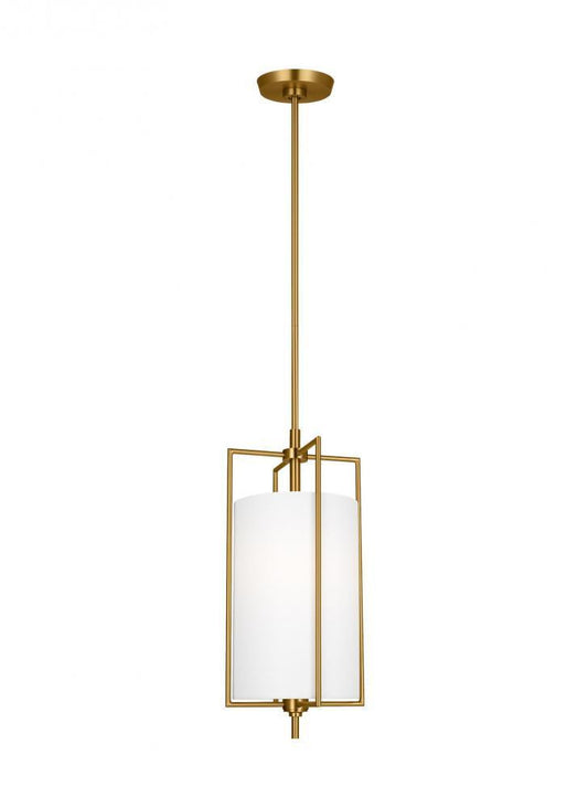 Visual Comfort Studio Perno Small Pendant Burnished Brass