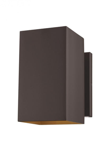 Visual Comfort Studio Pohl Medium Outdoor Wall Lantern Bronze
