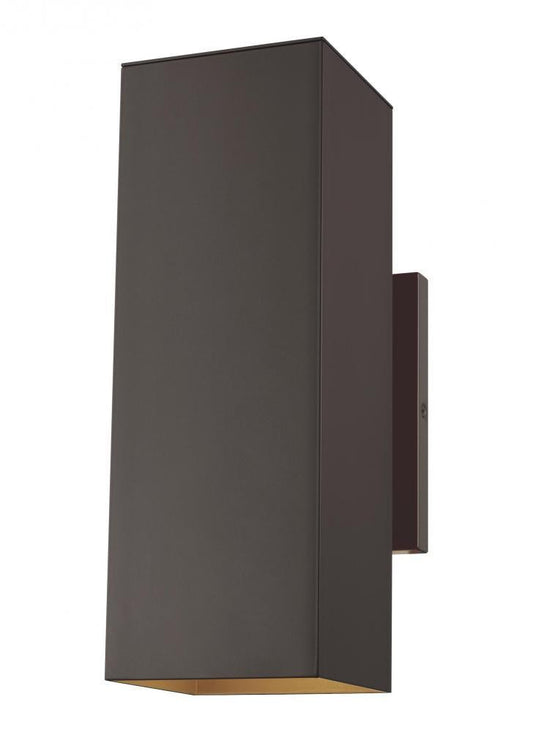 Visual Comfort Studio Pohl Medium 2 Light Outdoor Wall Lantern Bronze