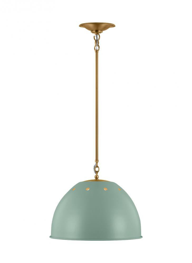 Visual Comfort Studio Robbie Large Pendant Eucalyptus