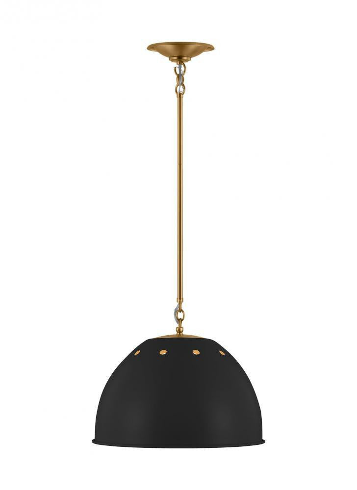 Visual Comfort Studio Robbie Large Pendant Midnight Black