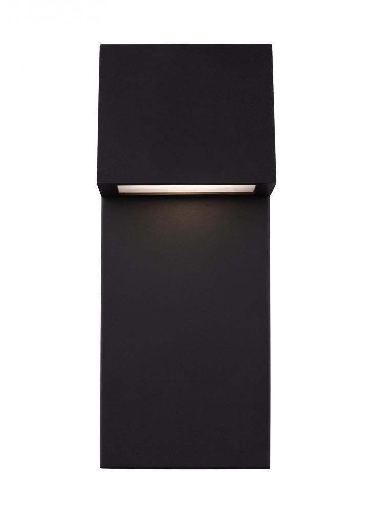 Visual Comfort Studio Rocha Medium Outdoor LED Wall Lantern Black