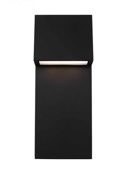 Visual Comfort Studio Rocha 2 Light Large Outdoor LED Wall Lantern Black