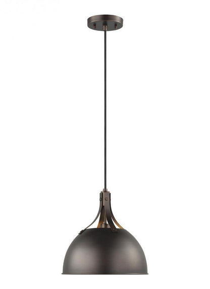Visual Comfort Studio Rockland LED Pendant Satin Brass