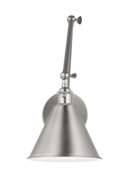 Salem Double-Arm Wall Sconce - Brushed Nickel LED