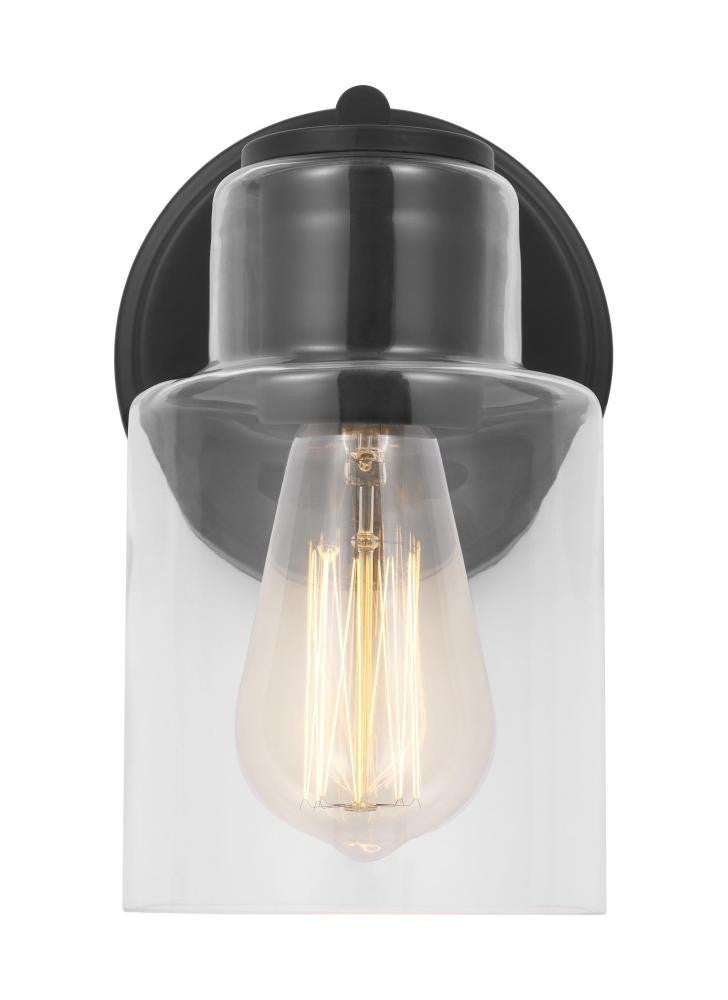 Visual Comfort Studio Sayward Small Wall Sconce Midnight Black
