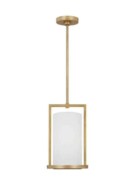 Visual Comfort & Co. Studio Collection Sherwood Small Pendant, 1-Light, Coastal Gild, 9"W (TFP1001CGD 70735LX)