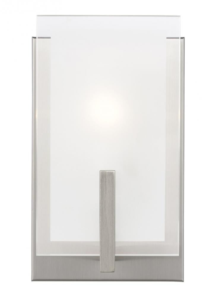 Visual Comfort Studio Syll Bath Wall Sconce Brushed Nickel