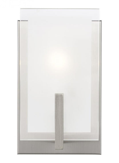 Visual Comfort Studio Syll Bath Wall Sconce Brushed Nickel