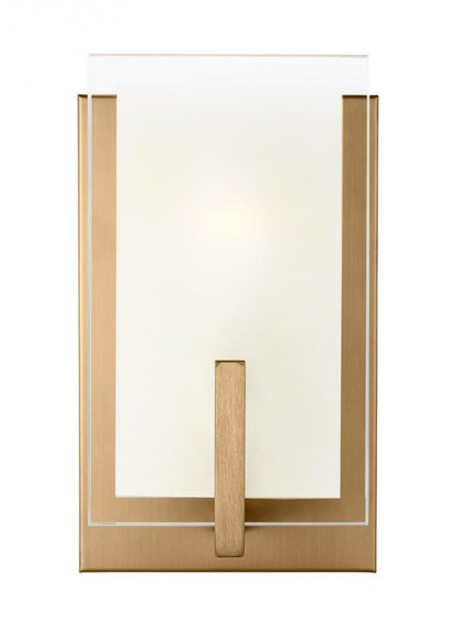 Visual Comfort Studio Syll Bath Wall Sconce Satin Brass