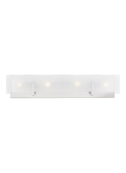 Visual Comfort Studio Syll 4 Light Bath Wall Sconce Chrome