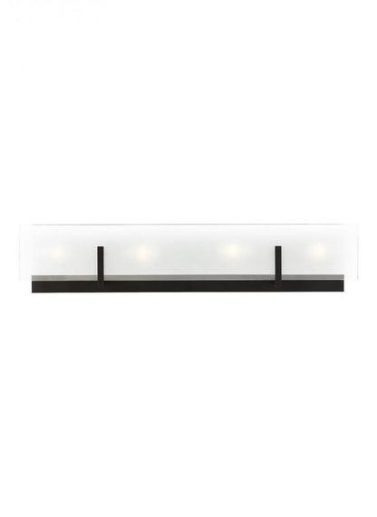 Visual Comfort Studio Syll 4 Light LED Bath Wall Sconce Midnight Black