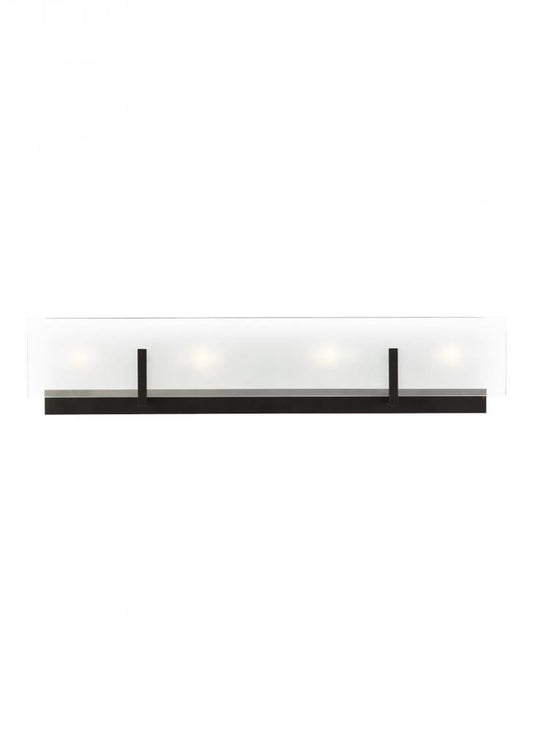 Visual Comfort Studio Syll 4 Light LED Bath Wall Sconce Midnight Black