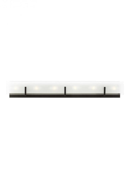 Visual Comfort Studio Syll 6 Light Bath Wall Sconce Midnight Black