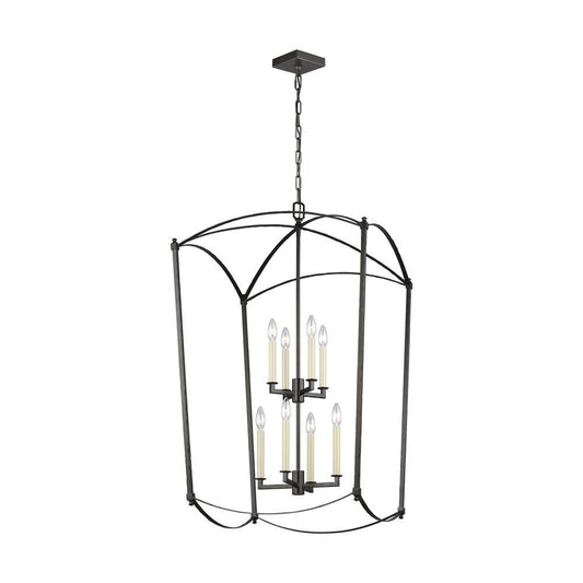 Visual Comfort Studio Thayer 8 Light Extra Large Lantern Smith Steel