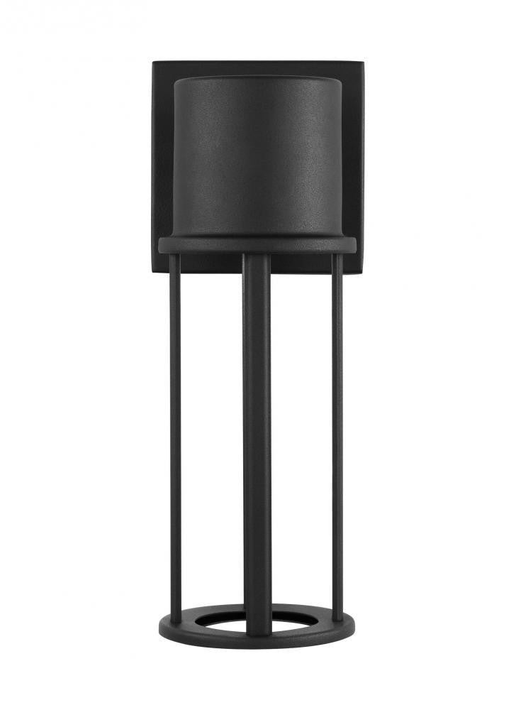 Visual Comfort Studio Union Small Outdoor LED Wall Lantern Black