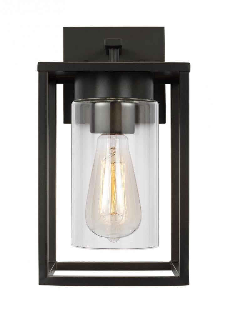Visual Comfort Studio Vado Small Outdoor LED Wall Lantern Antique Bronze