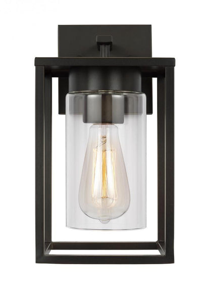 Vado Small Outdoor Wall Lantern - Antique Bronze