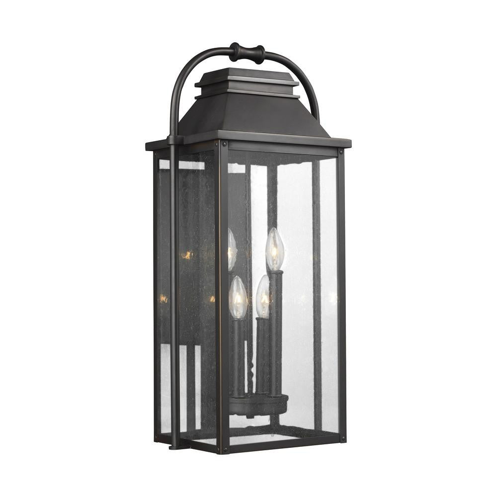 Visual Comfort Studio Wellsworth Large Lantern Antique Bronze
