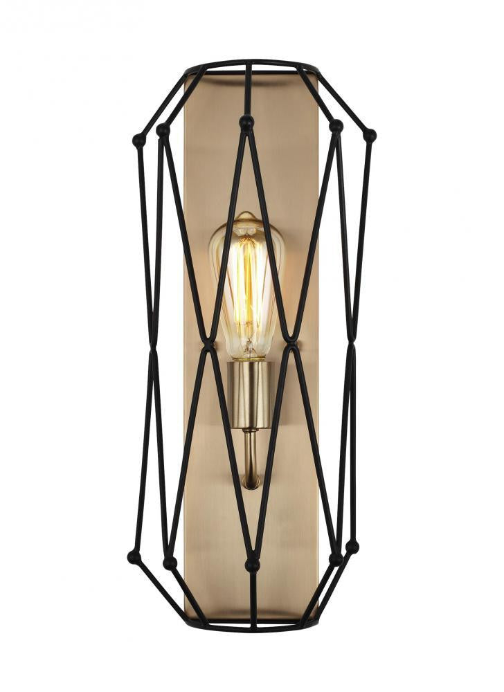 Visual Comfort Studio Zarra LED Bath Wall Sconce Satin Brass