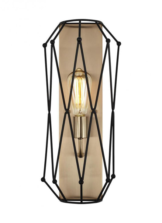 Visual Comfort Studio Zarra LED Bath Wall Sconce Satin Brass