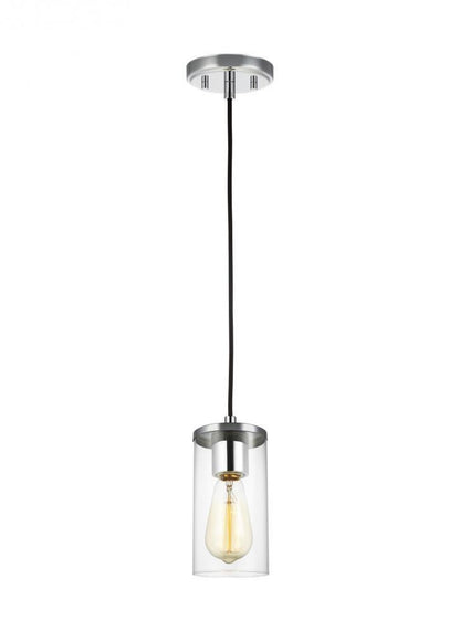 Visual Comfort Studio Zire Mini Pendant Chrome