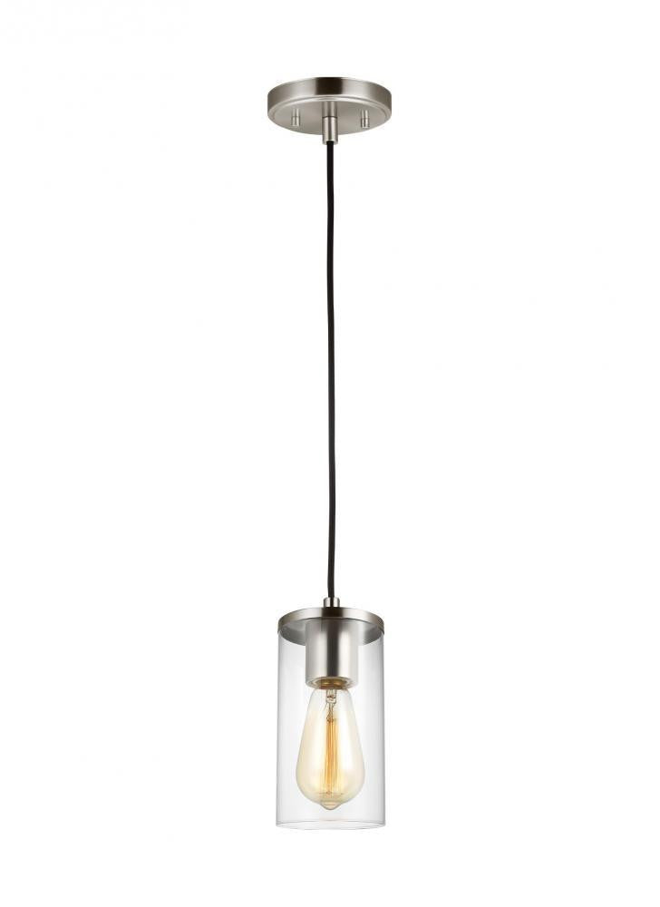Visual Comfort Studio Zire Mini LED Pendant Brushed Nickel