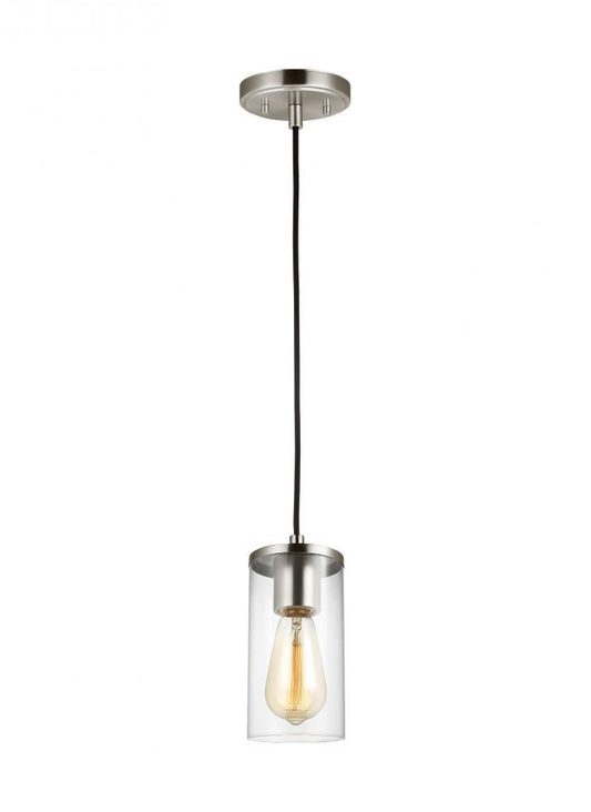 Visual Comfort Studio Zire Mini LED Pendant Brushed Nickel