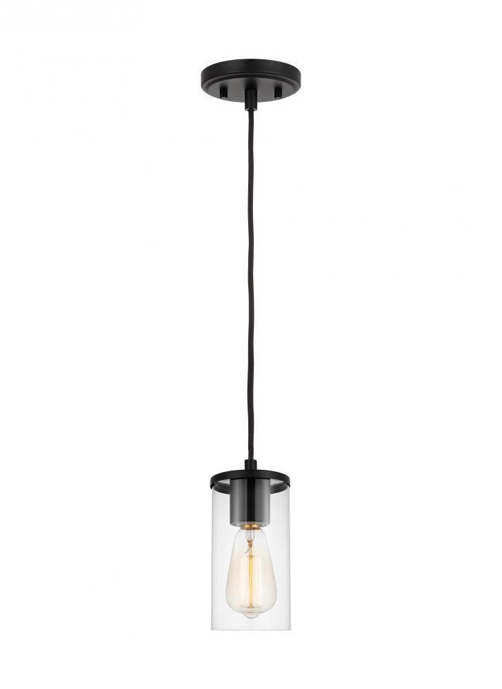 Visual Comfort Studio Zire Mini LED Pendant Midnight Black