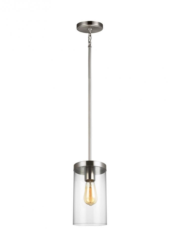 Visual Comfort Studio Zire LED Pendant Brushed Nickel
