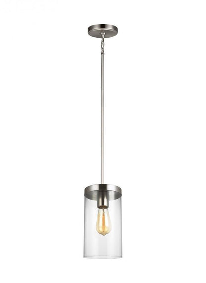Zire Pendant - Brushed Nickel LED