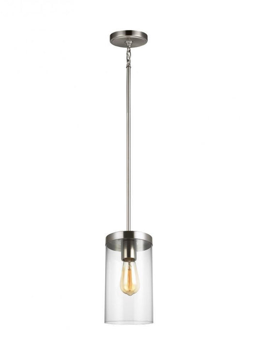 Visual Comfort Studio Zire LED Pendant Brushed Nickel