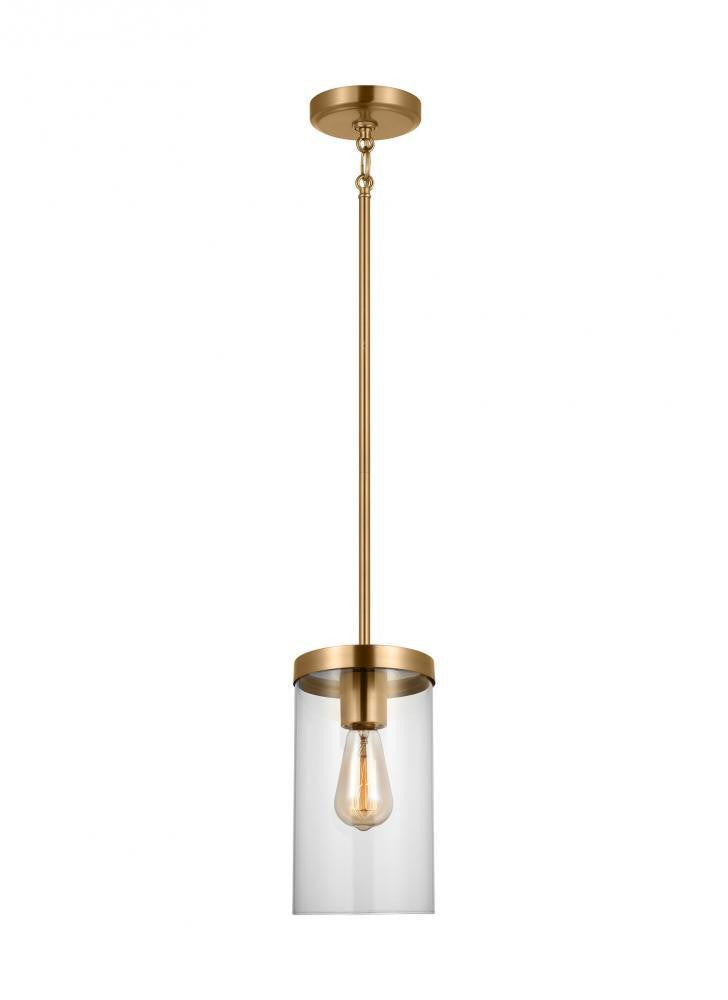Visual Comfort Studio Zire LED Pendant Satin Brass