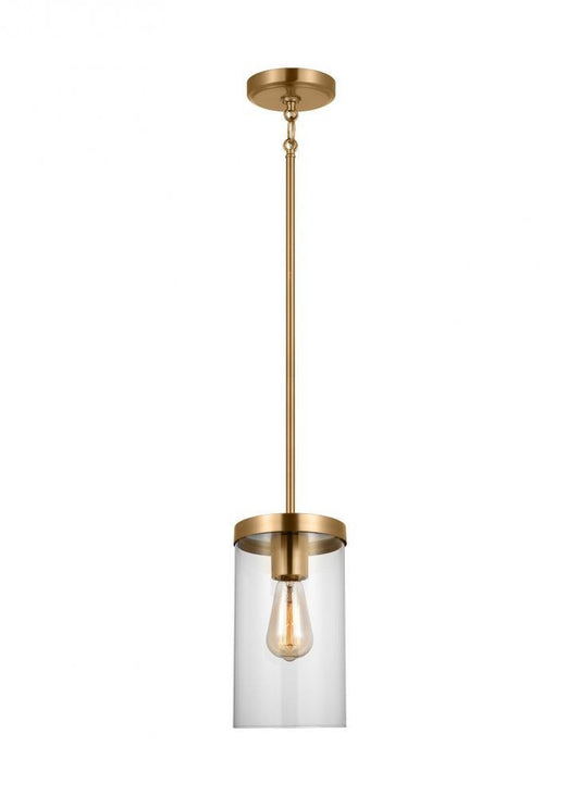 Visual Comfort Studio Zire LED Pendant Satin Brass