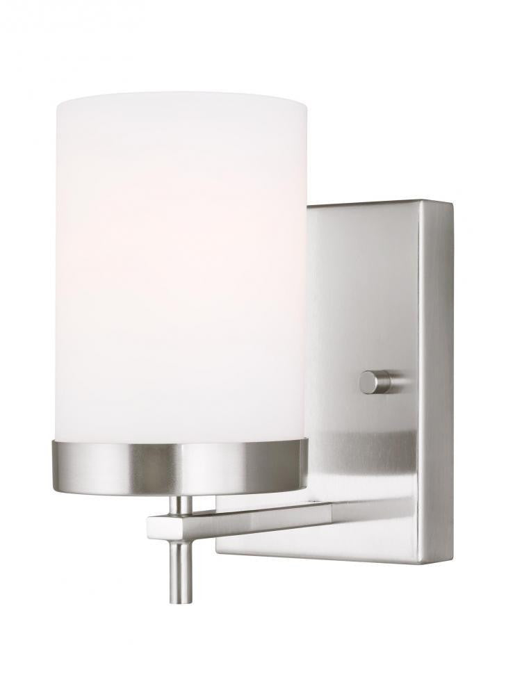 Visual Comfort Studio Zire Bath Wall Sconce Brushed Nickel