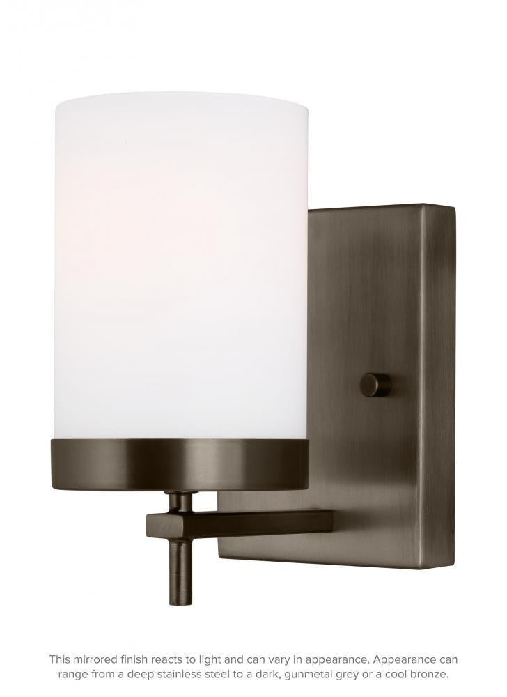 Visual Comfort Studio Zire LED Bath Wall Sconce Brushed Oil Rubbed Bronze