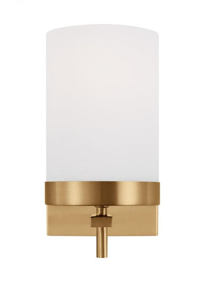 Visual Comfort Studio Zire LED Bath Wall Sconce Satin Brass