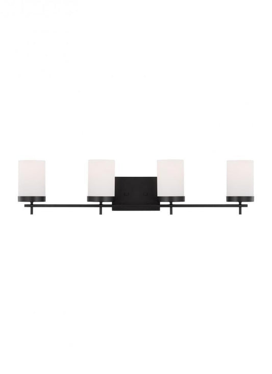 Visual Comfort Studio Zire 4 Light Bath Wall Sconce Midnight Black