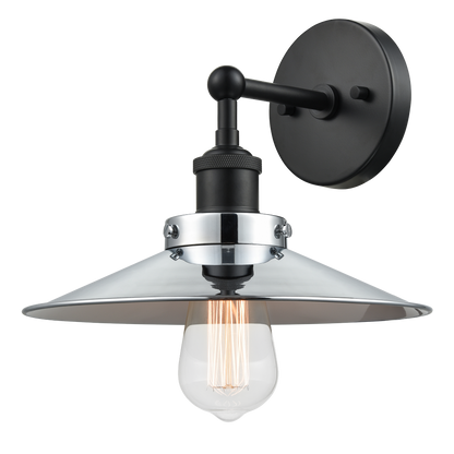 Matteo Lighting Bulstrodes Workshop Conic Wall Sconce Black