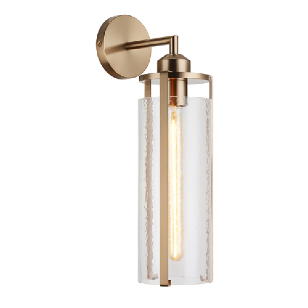 Matteo Lighting Bayou 1-Light Wall Sconce Brass, Aged Brass
