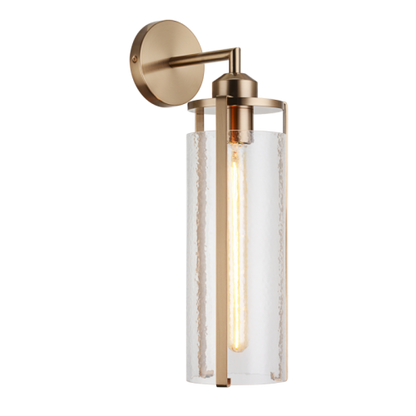 Matteo Lighting Bayou 1-Light Wall Sconce Brass, Aged Brass