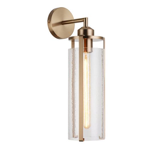 Matteo Lighting Bayou 1-Light Wall Sconce Brass, Aged Brass