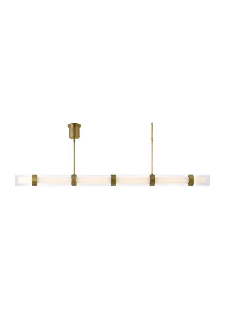Visual Comfort Modern Wit Linear Chandelier 