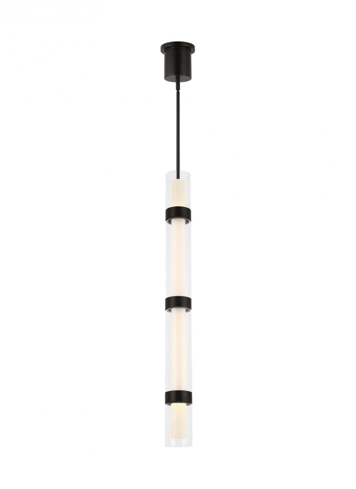 Visual Comfort Modern Wit Pendant Black