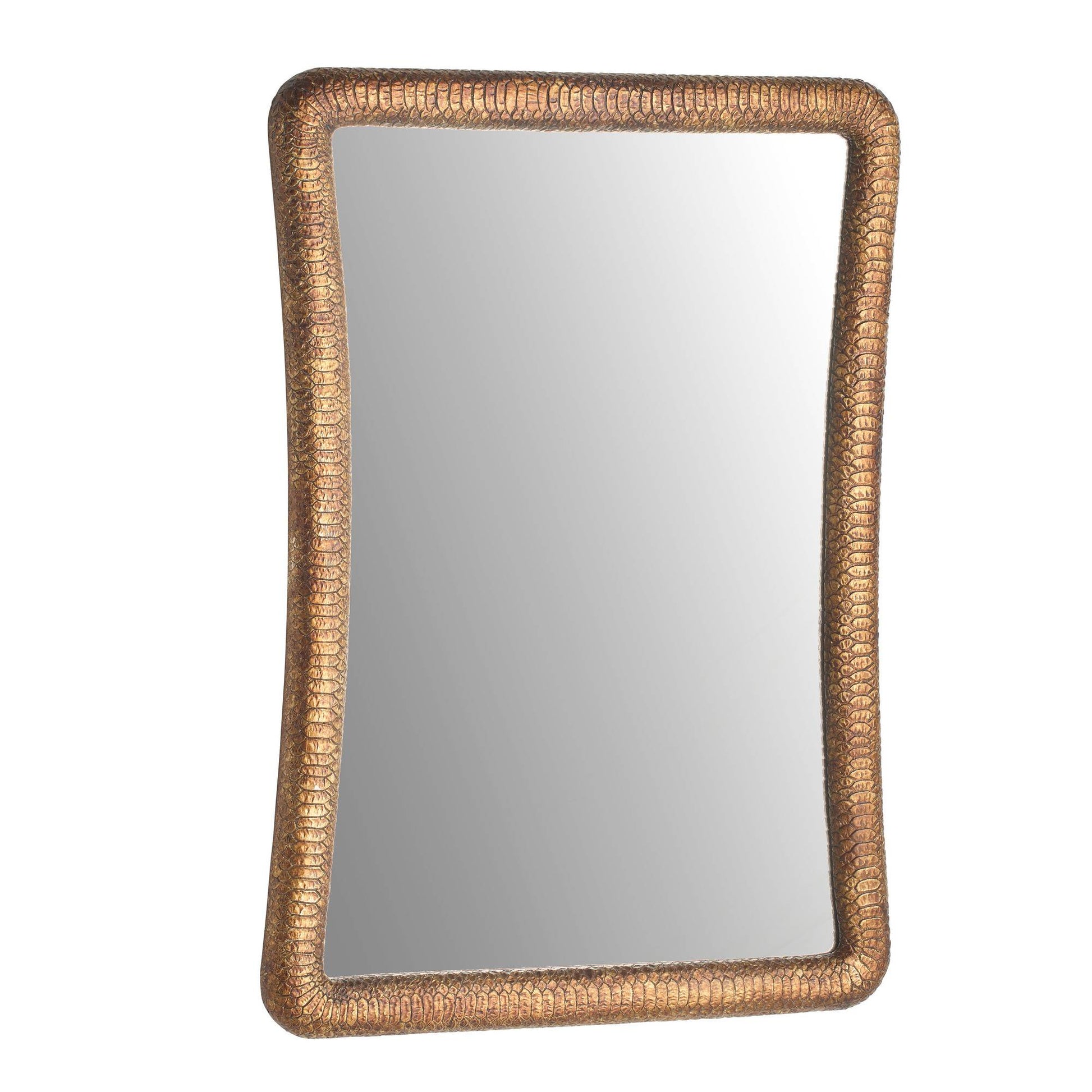 Arteriors Home Malakai Mirror Antiqued Gold Leaf