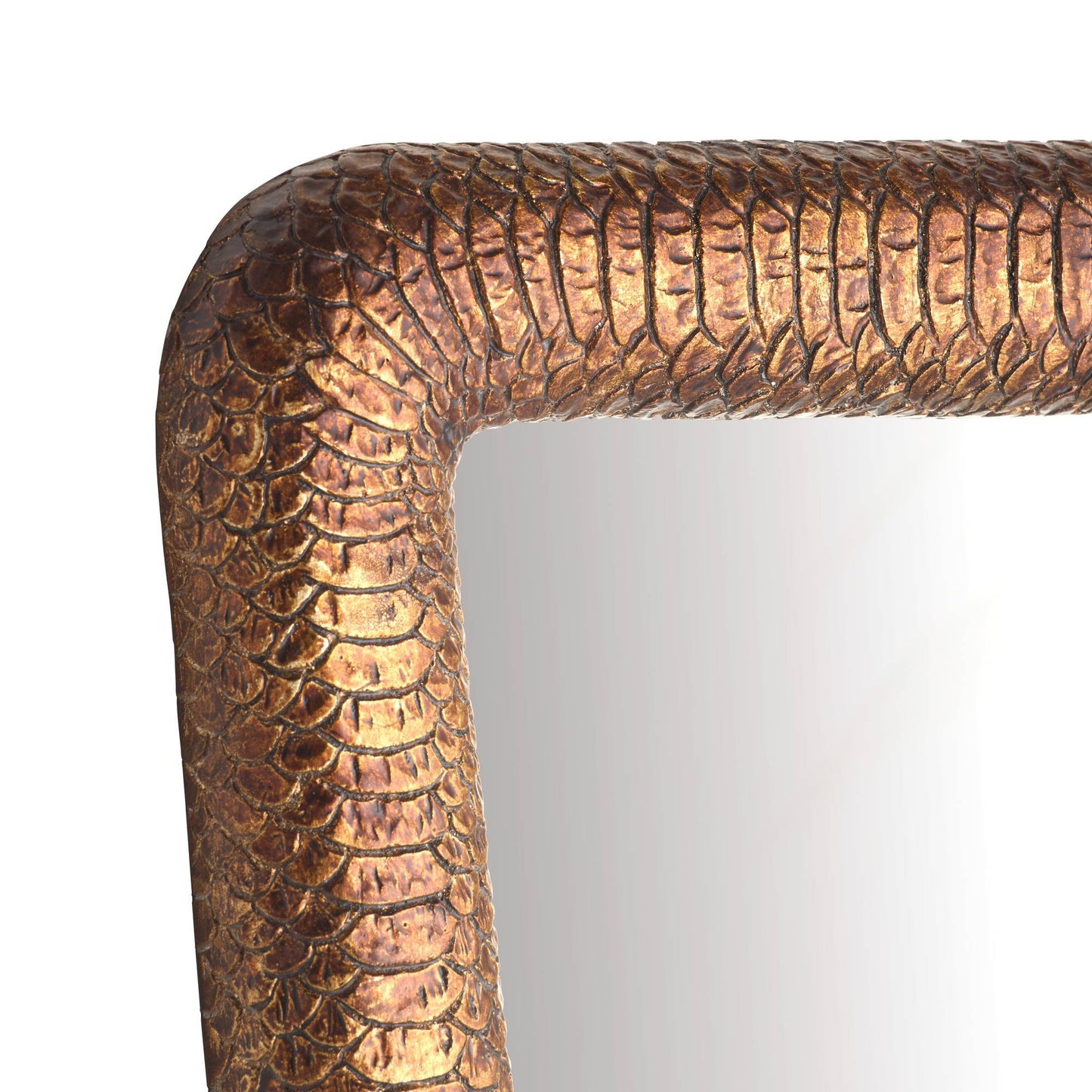 Arteriors Home Malakai Mirror Antiqued Gold Leaf