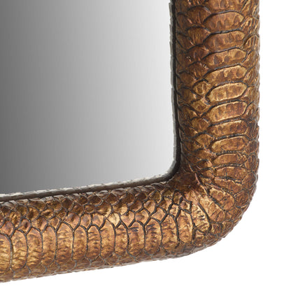 Arteriors Home Malakai Mirror Antiqued Gold Leaf